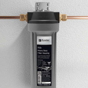 Filter Housing: FP10B Puretec Filter Housing 10" Std Grey