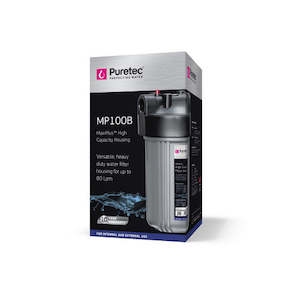 Filter Housing: MP100B Puretec Filter Housing 10" Jumbo Grey