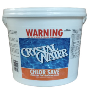 Pool Chemcials: Crystal Water Chlor Save Stabiliser