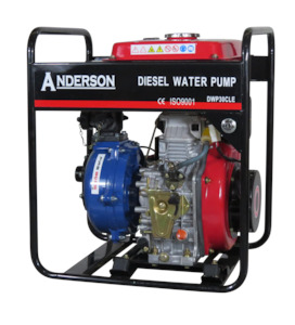 Petrol Pump: Anderson Diesel Fire Boss 382 1.5" Twin Impeller