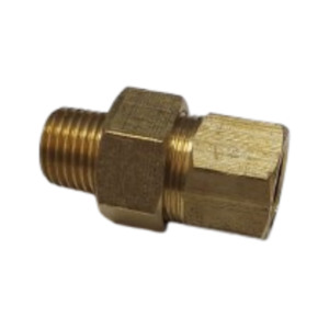 Brass Fittings: Brass Mac Union 1/4 Male x Female"