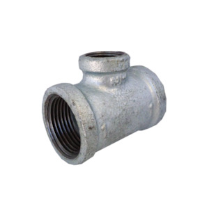 Galv Fittings: Galv Reducing Tee