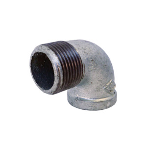 Galv Fittings: Galvanised Male x Female Bend