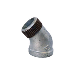 Galvanised Elbow 45* Male x Female