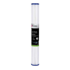 Puretec Pleated Sediment Filter 20" Std 5mic