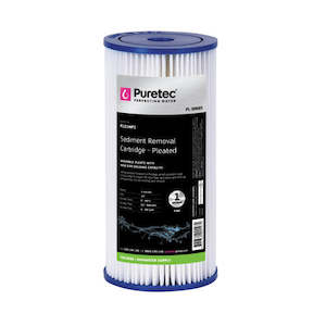 Puretec Pleated Sediment Filter 10" Jumbo 1mic