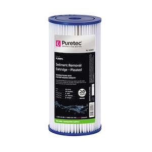 Puretec Pleated Sediment Filter 10" Jumbo 20mic