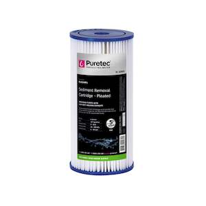 Puretec Pleated Sediment Filter 10" Jumbo 5mic