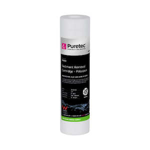 Puretec Polyspun Sediment Filter 10" Std 20mic