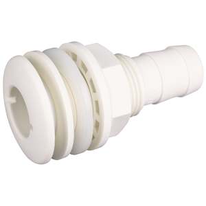 Hansen Male Tank Fitting White