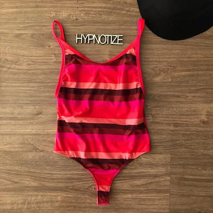 Bodysuit: Swimsuit Gaby Gradient Red