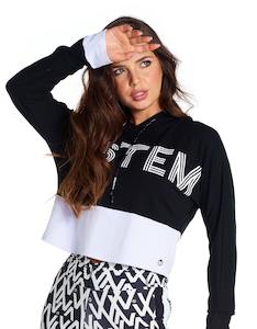 Jackets: Blouse Long Sleeve Donna Black - Vestem