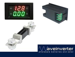 Products: 100V/300A Battery Monitor includes shunt