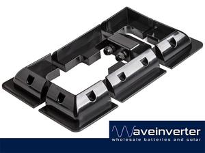 Products: Vehicle solar panel mounting seven piece Kitset