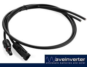 Products: Pair of solar 1m array connection cables 4mm grade