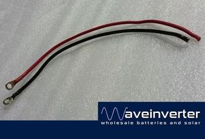 Products: 35 AMP 100cm Pair Solar Controller to Battery Cables