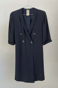 Giorgio Armani Navy Dress - 8