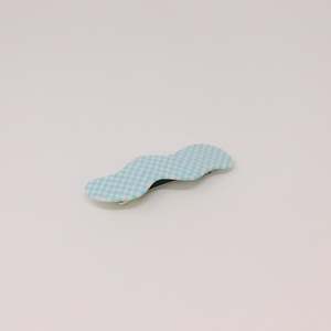 Hats Hair Accessories: Wave Clip Gingham