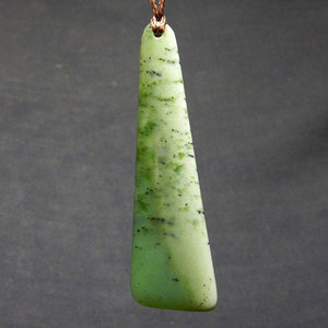 Jade Toki Pendant Wayne Costar Jade Carver