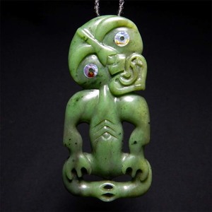 New Zealand Jade Hei Tiki Wayne Costar Jade Carver