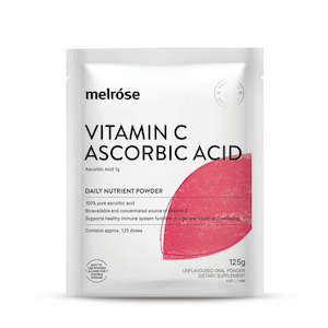 MELROSE VITAMIN C ASCORBIC ACID 125G
