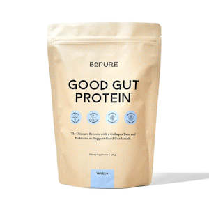 BEPURE GOOD GUT PROTEIN VANILLA REFILL POUCH 536G