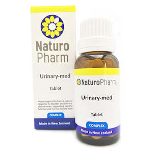 Homeopathy: NATURO PHARM URINARY-MED TABLETS