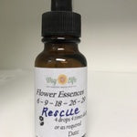 Flower Remedies: WAY OF LIFE FLOWER ESSENCE RESCUE TAMPER-PROOF CAP 25ML