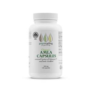 Products: organic amla capsules 500mg 120 capsules