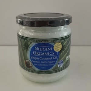 Food Drinks: NIUGINI ORGANICS VIRGIN COCONUT OIL  320GMS