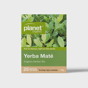 Planet Organic Yerba Mate 25 teabags
