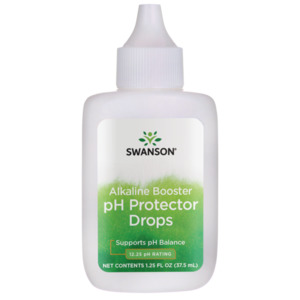 Natural Herbal Supplements: SWANSON ALKALINE BOOSTER PH PROTECTOR DROPS  37.5ML