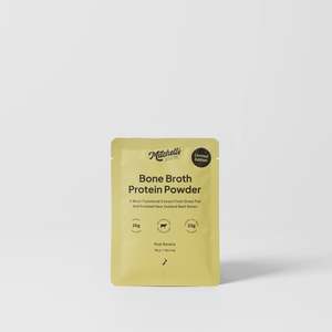MITCHELLS BONE BROTH PROTEIN POWDER REAL BANANA 30G