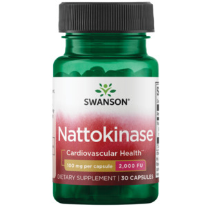SWANSON NATTOKINASE 30 CAPS