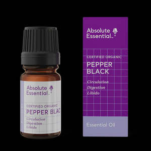 Aroma Therapy Essential Oils: ABSOLUTE ESSENTIAL BLACK PEPPER 5ML