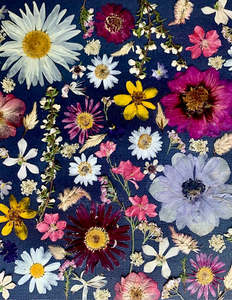 Card - Blue Collage