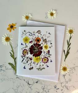 Cards 1: Card - Bouquet