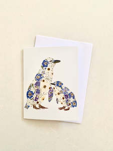 Cards 1: Card - Blue Penguins - New for 2026