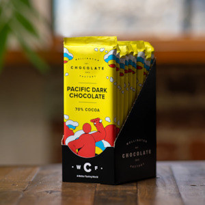 Finished Bars: Pacific Dark Chocolate Bar - 10 Pack (75g)