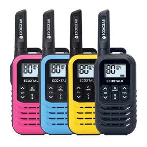 Uhf: ECOXGEAR ECOXTALK EXG50 UHF CB Handheld Radio (Four Colours - Black, Blue, Pink, and Yellow)