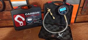 Carbon Offroad Speedy Tyre Deflator / Pressure Gauge Digital Or Analog