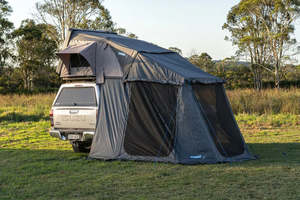 Rooftop Tents Awnings: Kings Tourer X 1600 Side-Opening Rooftop Tent Annex