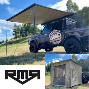 Awning Tents 1: RMR 2.5m x 2.5m Awning & Awning Tent COMBO