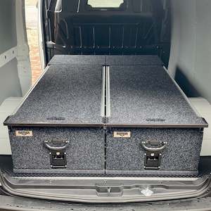 2x RMR 1730mm x 600mm Van Drawers with 1300mm Top Slide with Side Wings COMBO