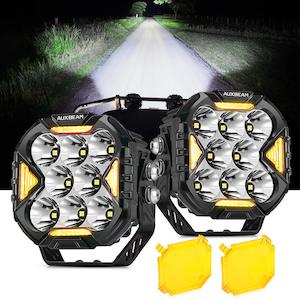 Spot Lights: Auxbeam4" CUBE-Z Series Spot Pair