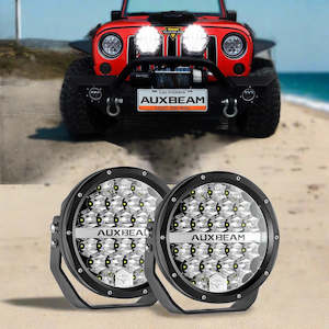 7" 90W Round LED Driving Lights With DRL