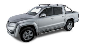 Volkswagen Amarok 2H 4dr Ute Dual Cab 11-23 Vortex RCH Black 2 Bar Roof Rack