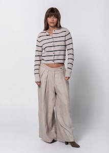 Featured: Simple Striped Cardigan