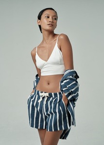 Deck Short / Wide Batik Stripe