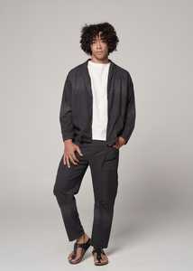 Linen Peleton Set Raw Indigo